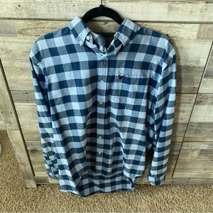 American Eagle Outfitter’s Men’s Classic Fit Flannel Button Up Shirt size Large